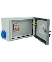 Изображение Ящик с понижающим трансформатором ЯТП-0.25 У3 220/42В 3 автомата IP54 Электротехник ET011154 