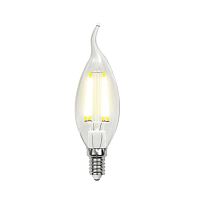 Изображение Лампа светодиодная LED-CW35-6Вт/NW/E14/CL PLS02WH картон Uniel UL-00001374 