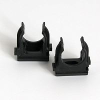 Изображение Держатель для труб (клипса) d16мм черн. (уп.100шт) TOKOV ELECTRIC TKE-LC-16-C05/100 