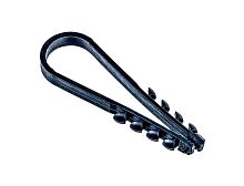 Изображение Дюбель-хомут PCD-R 19-25-65-100BL для круглого кабеля PA6.6 (уп.100шт) Jazzway 5054882 