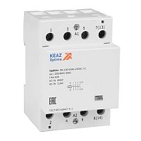 Изображение Контактор модульный OptiDin MK-100-6340-230AC (L) КЭАЗ 343735 