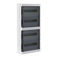 Изображение Щиток настенный 72мод. IP65 с дверцей с клеммн. блоком 63А сер. DKC RB72W6TGD 