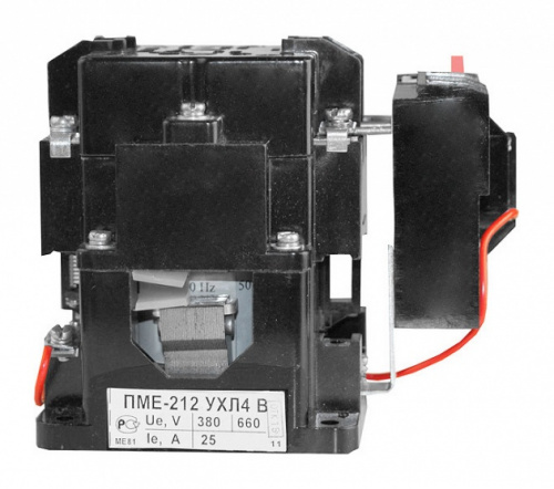 Изображение Контактор 25А ПМЕ 212 УХЛ4 В 220В (1з+1р) РТТ-141 25.0А Кашин 080212110ВВ220000800 