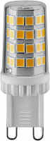 Изображение Лампа светодиодная 80 254 NLL-P-G9-6-230-3K-NF прозрачная 3000К тепл. бел. 480лм без пульсаций Navigator 80254 