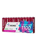 Изображение Аккумулятор HR03 1100мАч Ni-MH 12 в спайке КОСМОС KOCR03NIMH1100mAh12S 