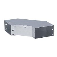 Изображение Угол для лотка горизонтальный 90град. 100х300 INOX EKF g90100300-INOX 