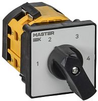 Изображение Переключатель кулачковый 10А (сх. 83) стандартная рукоятка IEK MI-CS10-010-083 