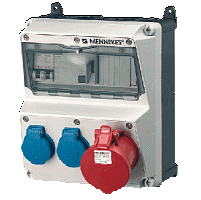 Изображение Комбинация розеток AMAXX Mennekes 920013R 