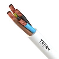 Изображение Провод TOKOV ELECTRIC ПВС 4х6(3х6+1х6) 380В Б (бухта) (м) 1945500 