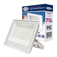 Изображение Прожектор светодиодный IFLSLED-DOB-70-865-W-IP65 70Вт 6500К IP65 5900лм бел. IONICH 1489 