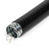 Изображение Металлорукав толстостенный МГ HEAVY DUTY 25 с протяжкой (уп.50м) Fortisflex 88405 
