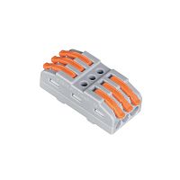 Изображение Клемма монтажная СМК PTC-3P 4233 BL/3 450В 32А 0.08-2.5(4.0)кв.мм JazzWay 5073708 