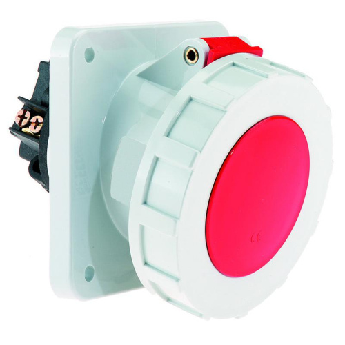 Изображение Розетка 125А 5п 3P+N+PE 6ч 400В IP67 наклонная Bals 12108 
