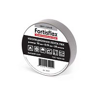 Изображение Изолента ПВХ 19х0.15х20 сер. Fortisflex 90817 