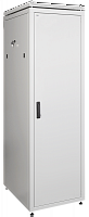 Изображение Шкаф сетевой 19дюйм LINEA N 33U 600х800мм металлическая передняя дверь сер. ITK LN35-33U68-M 