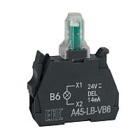 Изображение Блок световой OptiSignal D22 A45-LB-VB6 син. 24VACDC ZBVB6 КЭАЗ 332205 