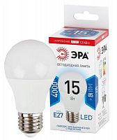 Изображение Лампа светодиодная LED A60-15W-12/48V-840-E27 A60 15Вт груша E27 нейтр. бел. 12/48В ЭРА Б0049099 