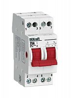 Изображение Выключатель-разъединитель трехпозиционный 2P 25А ВР-103 DEKraft 17208DEK 