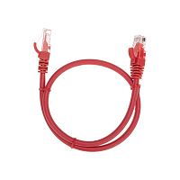 Изображение Патч-корд U/UTP CAT 6 RJ45-RJ45 26AWG LSZH красн. 0.5м Rexant 02-0293-05 