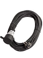 Изображение Удлинитель-шнур 1х20м 10А IP44 3500Вт 220-350В КГ 2х1.0мм каучук КОСМОС YSHKsm20m-1g(10A)KG 