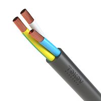 Изображение Кабель TOKOV ELECTRIC КГтп-ХЛ 3х1.5 (N PE)  бухта 25м 