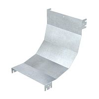 Изображение Крышка на угол вертикальный внутренний 90град. 100х300 R900 в компл. с крепежн. элемент. и соединения пластинами гор. цинк DKC LKH1930KHDZ 