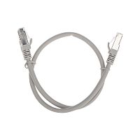 Изображение Патч-корд S/FTP CAT 6A (10G) RJ45-RJ45 28AWG LSZH сер. 0.5м Rexant 02-0390-05 