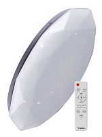 Изображение Светильник светодиодный PREMIUM DIAMOND 55Вт 230В 3000-6500К 4400лм IP40 350х90мм настенно-потолоч. управляемый с пультом ДУ КОСМОС KSDiam55W 