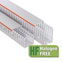 Изображение Кабель-канал перфорированный 25х60 L2000 RLHF6 без галогенов свет. сер. DKC 01166RLHF 