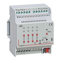 Изображение Активатор 4-канальный KNX DIN 4мод. 6А для приводов жалюзи/рольставень Leg 002691 