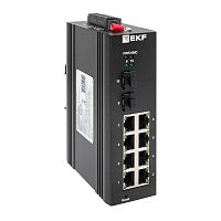 Изображение Промышленный управляемый коммутатор уровня L2 TSX-ML2-2GX/SFP-8GT, 2 порта 1000Base-X SFP, 8 портов 10/100/1000Base-T(X) RJ45, монтаж на динрейку TSX EKF TSX-ML2-2GX/SFP-8GT 