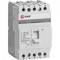 Изображение Силовой автомат. выкл. 3P Iu=32А уставка тока расцеп.:32А 25кА IP30 EKF  mccb99-125-32 