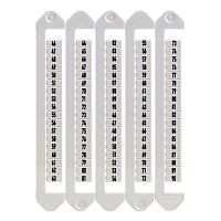 Изображение Маркировка для клемм Ш=5мм от 271 до 315 вертикал. ориентация DKC NUTB-5-271-315V 