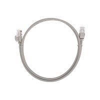 Изображение Патч-корд U/UTP CAT 6A (10G) RJ45-RJ45 28AWG LSZH сер. 1м Rexant 02-0380-1 