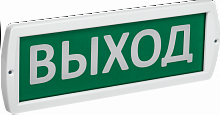 Изображение Оповещатель охр-пож. световой 220 "Выход" 220В IP52 IEK RLSSA1-01-2-220-52-VYHD 