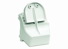 Изображение Brava Белый Адаптер для оптоволоконных разъемов 2хST c системой пломбировки 2 мод  упак.:10  76618B 