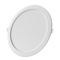 Изображение Светильник светодиодный Downlight DL 840 18Вт 4000К IP20 1260лм ДВО встраив. даунлайт круглый бел. LEDVANCE 4607194235551 