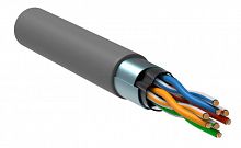 Изображение Витая пара F/UTP кат.5е 4 пары 24 AWG solid 305м PVC серый ITK  LC1-C5E04-311 