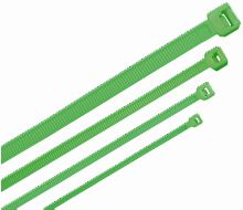 Изображение Хомут-стяжка для кабеля 4.8х350мм нейлон зел. (уп.100шт) ITK HKG-W48-L350 
