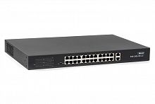 Изображение Коммутатор SKAT PoE-24E-2G v.2 PoE Plus 250Вт порты: 24-Ethernet 2-Uplink Бастион 4077 