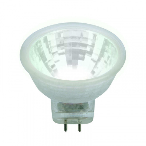 Изображение Лампа светодиодная LED-MR11-3W/NW/GU4/220V GLZ21TR 220В прозр. бел. 4000К упак. картон Uniel UL-00001703 