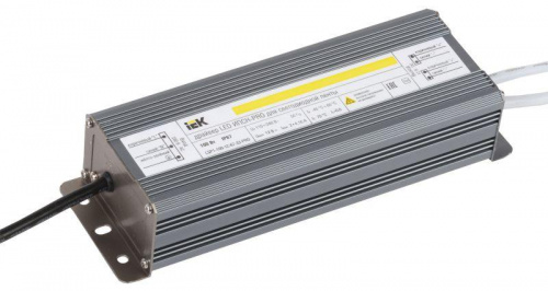 Изображение Драйвер светодиодный LED 100w 12v IP67 блок-шнур  LSP1-100-12-67-33-PRO 