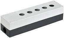 Изображение Корпус КП105(6)-Р для кнопок 5(6) мест бел. IEK BKP10-6-K01-R 