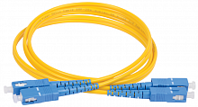 Изображение Патч-корд оптический коммутационный соединительный для одномодового кабеля (SM); 9/125 (OS2); SC/UPC-SC/UPC (Duplex) (дл.100м) ITK FPC09-SCU-SCU-C2L-100M 
