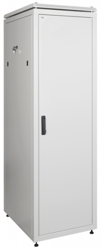 Изображение Шкаф сетевой 19дюйм LINEA N 24U 600х800мм металлическая передняя дверь сер. ITK LN35-24U68-M 