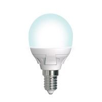 Изображение Лампа светодиодная LED-G45 7W/4000K/E14/FR/DIM PLP01WH Яркая диммир. мат. картон Uniel UL-00004300 