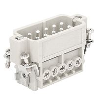 Изображение Вилка OptiLink HDC-HA-10-16-M-(0.75-2.5) 250В КЭАЗ 366470 