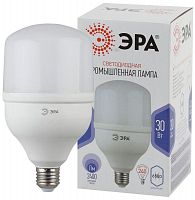 Изображение Лампа светодиодная POWER T100 30Вт колокол E27 холод. бел. ЭРА Б0048504 
