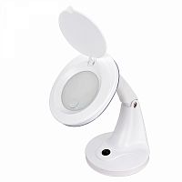 Изображение Лупа настольная малая 3Х+доп.12Х с подсвет. 48 LED бел. Rexant 31-0245 