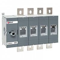 Изображение Рубильник 630A 4P без рукоятки управления TwinBlock EKF tb-s-630-4p 